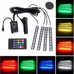 RGB pilot cabin interior LED lighting