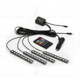 RGB pilot cabin interior LED lighting