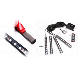 RGB pilot cabin interior LED lighting