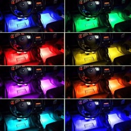 RGB pilot cabin interior LED lighting