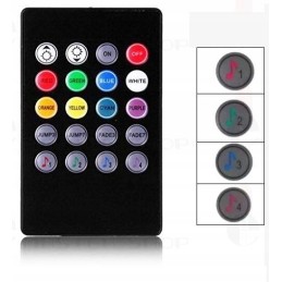 RGB pilot cabin interior LED lighting