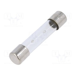 1 pcs x OPTIFUSE - TSA-5A - Fuse: fuse, time-lag, 5A, 250VAC, glass, 6.3x32mm, brass, TSA