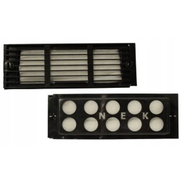 Heating system filter, Zetor grille 59117807