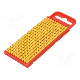 200 pcs x HELLERMANNTYTON - 561-01724 - Markers, Marking: /, 2÷2.8mm, polyamide, yellow, -40÷85°C, push-in