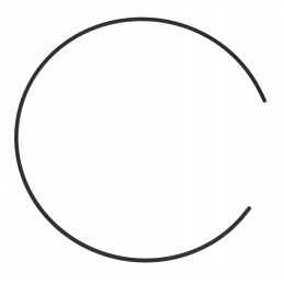 Front hub ring for Volvo backhoe loader