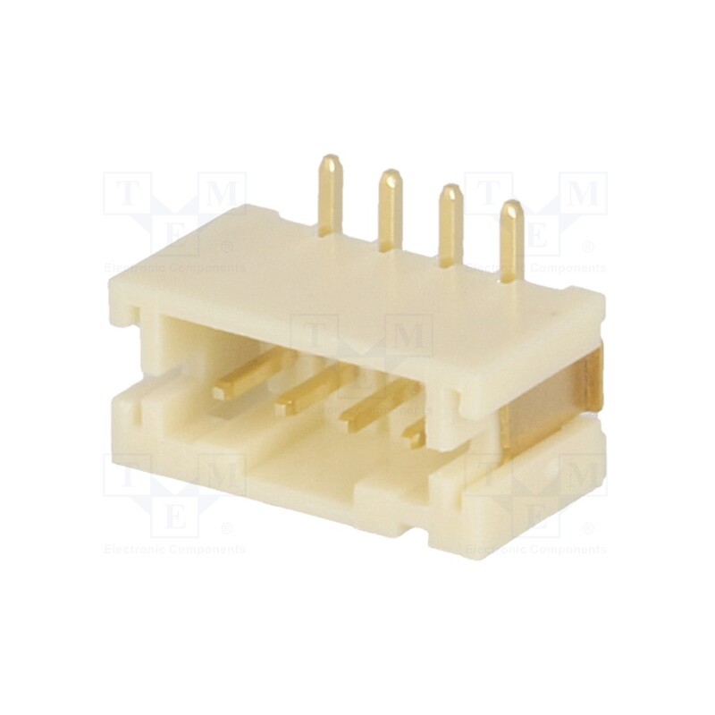 2 pcs x NINIGI - NXW-04SMD - Socket, wire-board, male, 2mm, PIN: 4, SMT, 1A, tinned, -25÷85°C, 100V