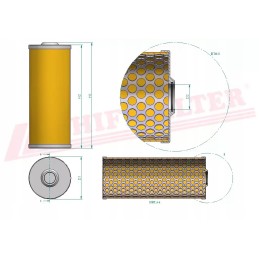 Fuel filter hifi filter sn 21586