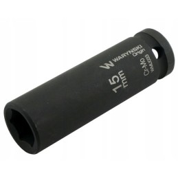 Hexagonal impact socket long 1 2 15 m