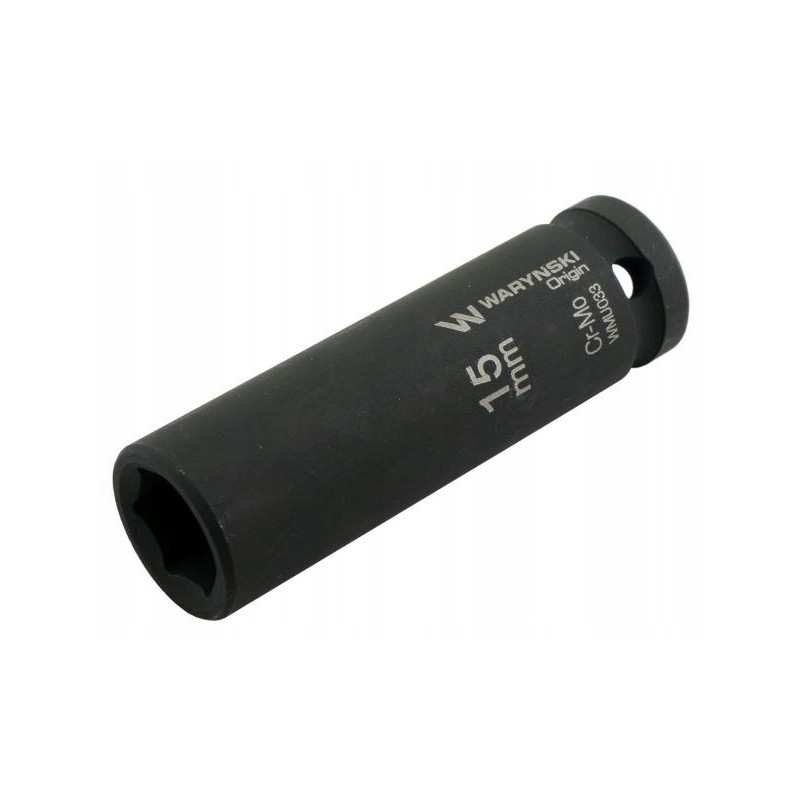 Hexagonal impact socket long 1 2 15 m