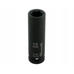 Hexagonal impact socket long 1 2 15 m