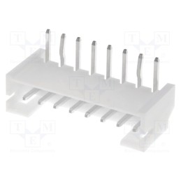 2 pcs x JST - S8B-PH-K-S (LF)(SN) - Socket, wire-board, male, PH, 2mm, PIN: 8, THT, 100V, 2A, -25÷85°C