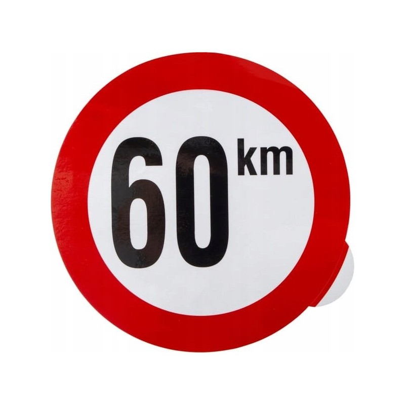 Sticker 60 km wb6001