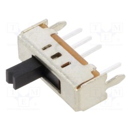 1 pcs x C&K - OS103011MS8QP1C - Switch: slide, Pos: 3, SP3T, 0.1A/12VDC, ON-ON-ON, THT, -30÷75°C