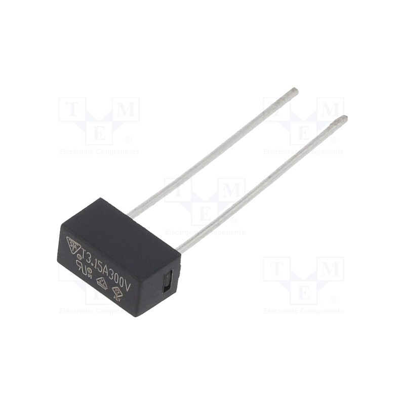 1 pcs x ESKA - 883322G - Fuse: fuse, time-lag, 3.15A, 300VAC, TE5, 883.300G