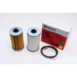 Set of fuel filter inserts c 330 c 360 c 385