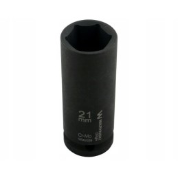 Hexagonal impact socket long 1 2 21 m