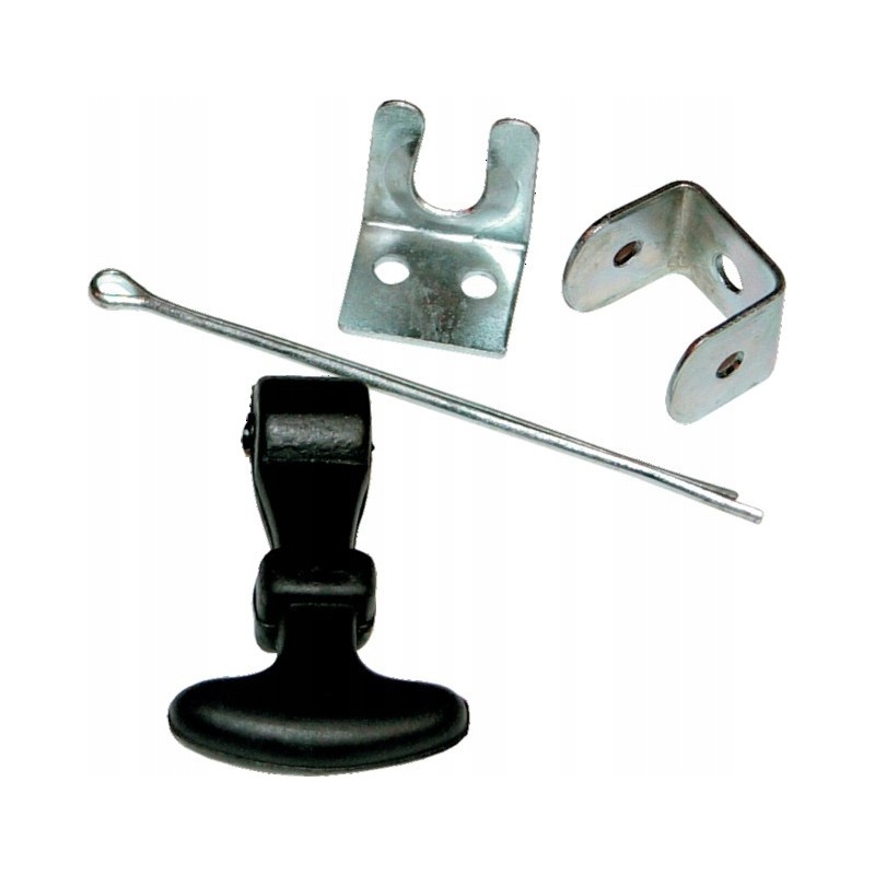 Rubber clasp for mask flaps, small, 64mm, 2 pcs