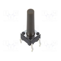 2 pcs x ALPS - SKHHDJA010 - Microswitch TACT, SPST, Pos: 2, 0.05A/12VDC, THT, 1.6N, 6x6x3.5mm