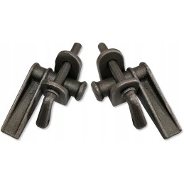 Set of upper and lower side hinges, fi16, right and left