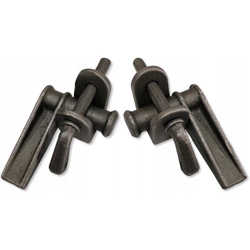 Set of upper and lower side hinges, fi16, right and left