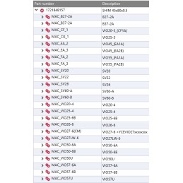 Yanmar arm pad 45x80x0 5 sv22 vio20