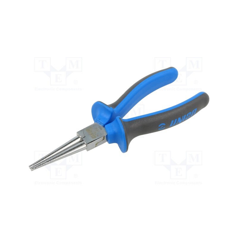 1 pcs x UNIOR - 607881 - Pliers, round,elongated, 160mm, 476/1BI
