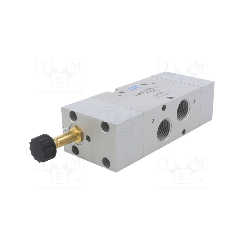 1 pcs x PNEUMAT-324 ME - Electromagnetic valve, 2.5÷10bar, 3/2 NC, Thread: G 1/2', 9mm