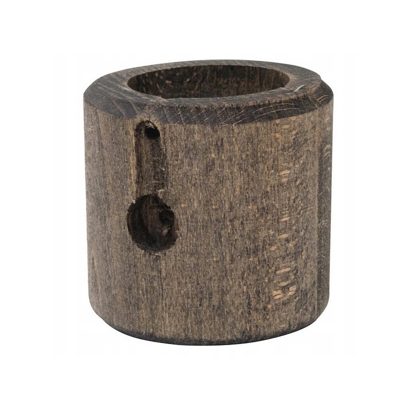 Wooden bearing of a disc harrow