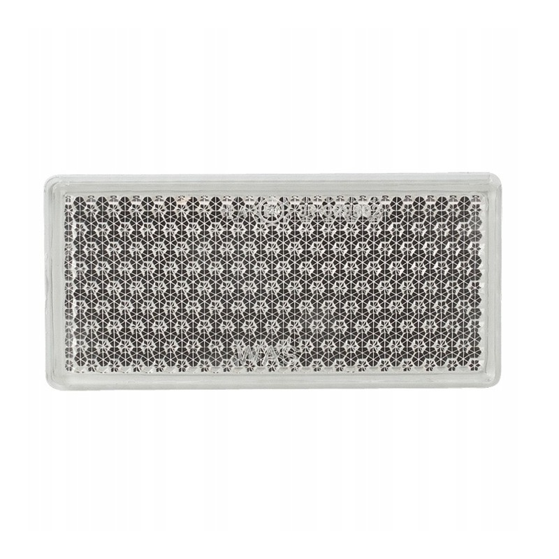 The rectangular reflector was 49pwas