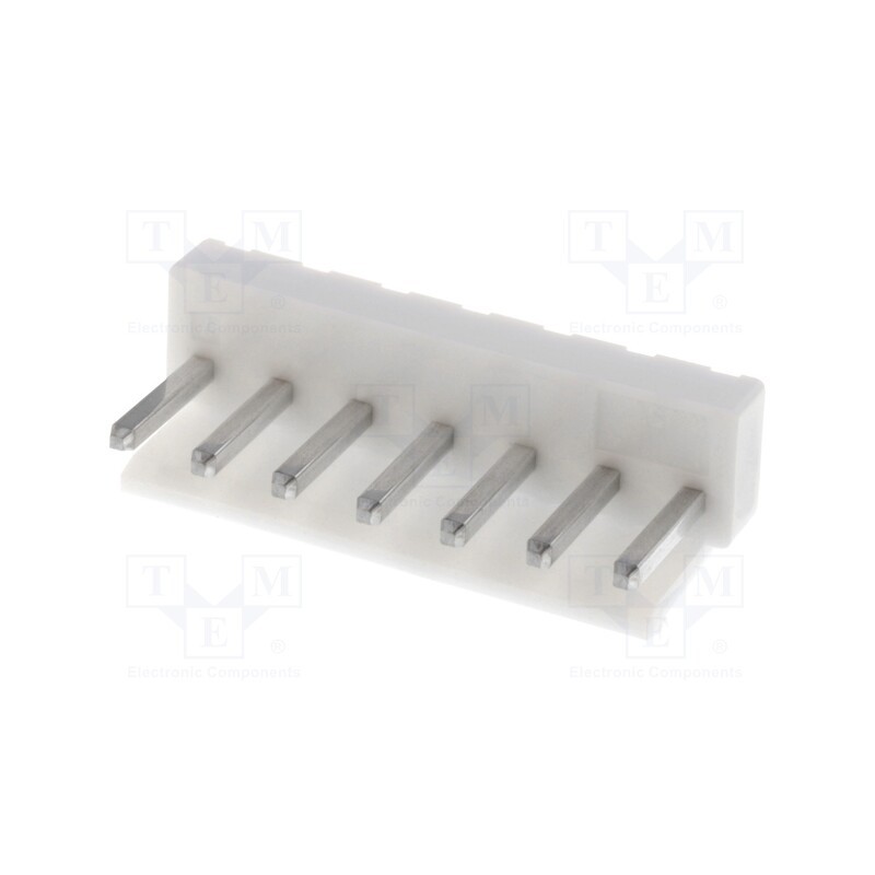 2 pcs x JST - B7P-VH (LF)(SN) - Socket, wire-board, male, VH, 3.96mm, PIN: 7, THT, 250V, 10A, -25÷85°C