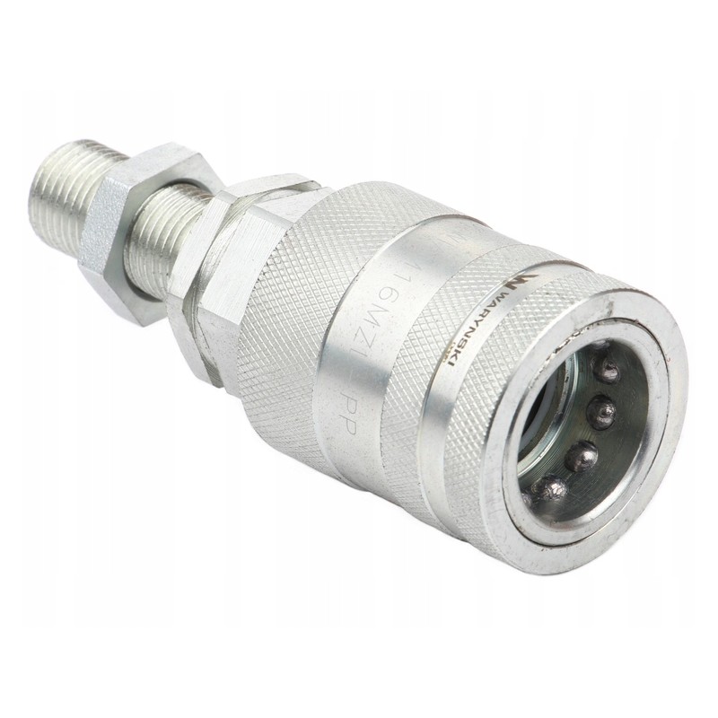 Quick connector socket M18x1 5 lo Euro push Warynski