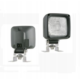 Halogen fog lamp with omega bracket