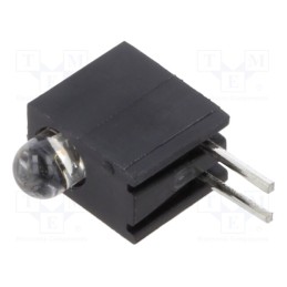 1 pcs x BIVAR - H101CGC - LED, in housing, green, 3mm, No.of diodes: 1, 20mA, 45°, 2.1÷2.8V