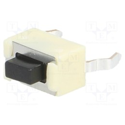 2 pcs x PANASONIC - EVQPE505K - Microswitch TACT, SPST, Pos: 2, 0.05A/12VDC, 6x3.5x3.5mm, 5mm