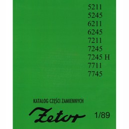 Parts catalog zetor 5211 7211 7245 7711