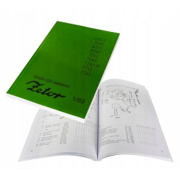 Parts catalog zetor 5211 7211 7245 7711