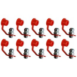 Kalamitka straight grease nipple m6x1 10 pcs