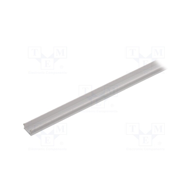 2 m x FATH - 092080A - Stopper, for profiles, Width of the groove: 8mm, L: 2m, PP