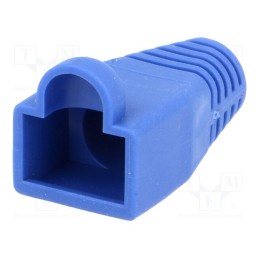 2 pcs x CONEC - 795-601303 - RJ45 plug boot, 6mm, blue