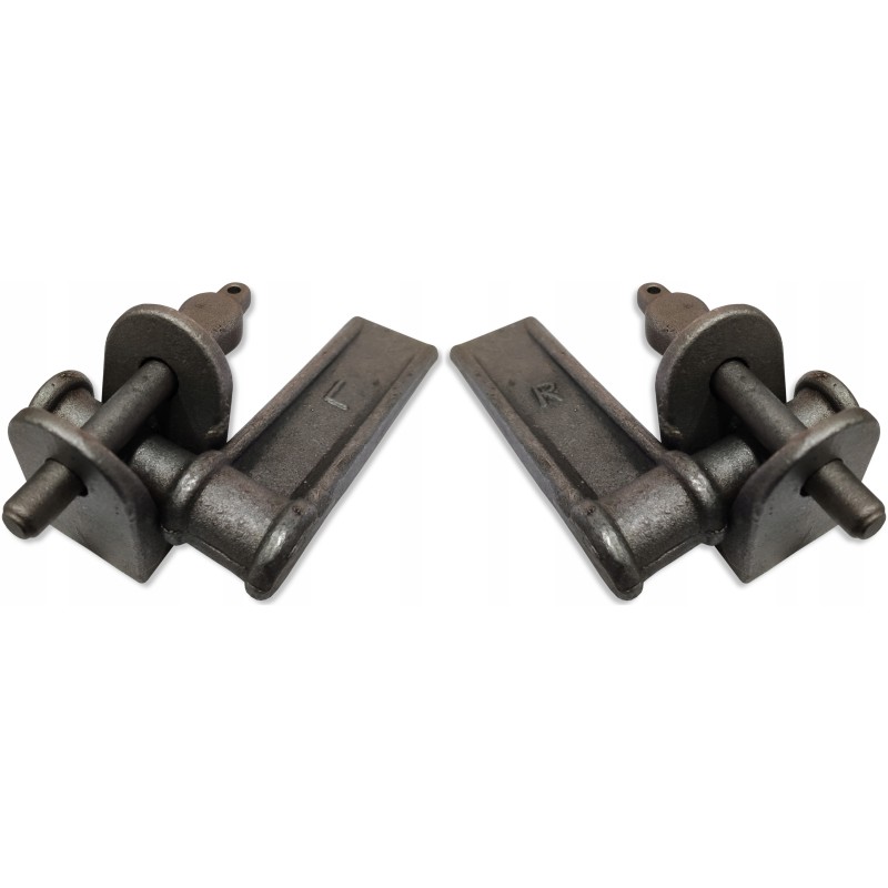 Set of upper and lower side board hinges, fi19, right and left
