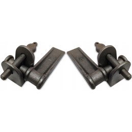 Set of upper and lower side board hinges, fi19, right and left