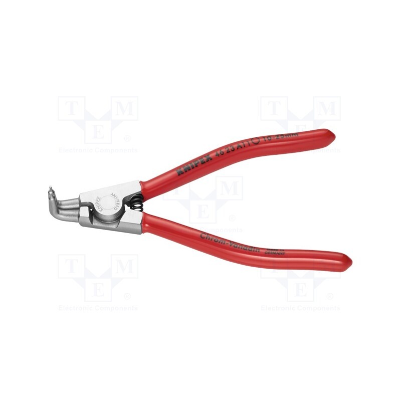 1 pcs x KNIPEX - 46 23 A11 - Pliers, for circlip, external, 10÷25mm, Pliers len: 125mm, angular