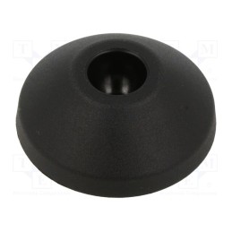 2 pcs x FATH - 098D050K - Foot, without rubber underlay,self-aligning, Base dia: 4mm