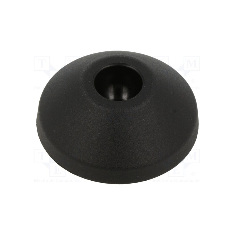 2 pcs x FATH - 098D050K - Foot, without rubber underlay,self-aligning, Base dia: 4mm