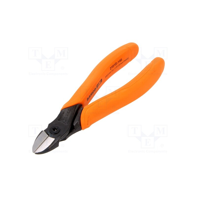 1 pcs x BAHCO - 2101D-140 - Pliers, side,cutting, 140mm