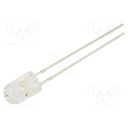 1 pcs x OPTOSUPPLY - OSR5PA5E31B-5V - LED, 5mm, red, 2180÷3000mcd, 30°, Front: convex, 5÷7.5V, -30÷85°C