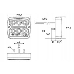 LED front lamp Horpol Hor 74a