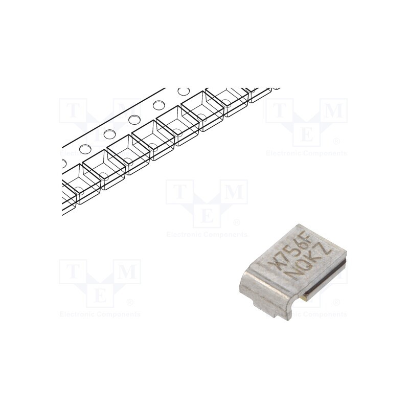 1 pcs x LITTELFUSE - RF0317-000 - Fuse: PTC polymer, 750mA, 60V, 60VDC, SMD, SMD, 2920, tinned