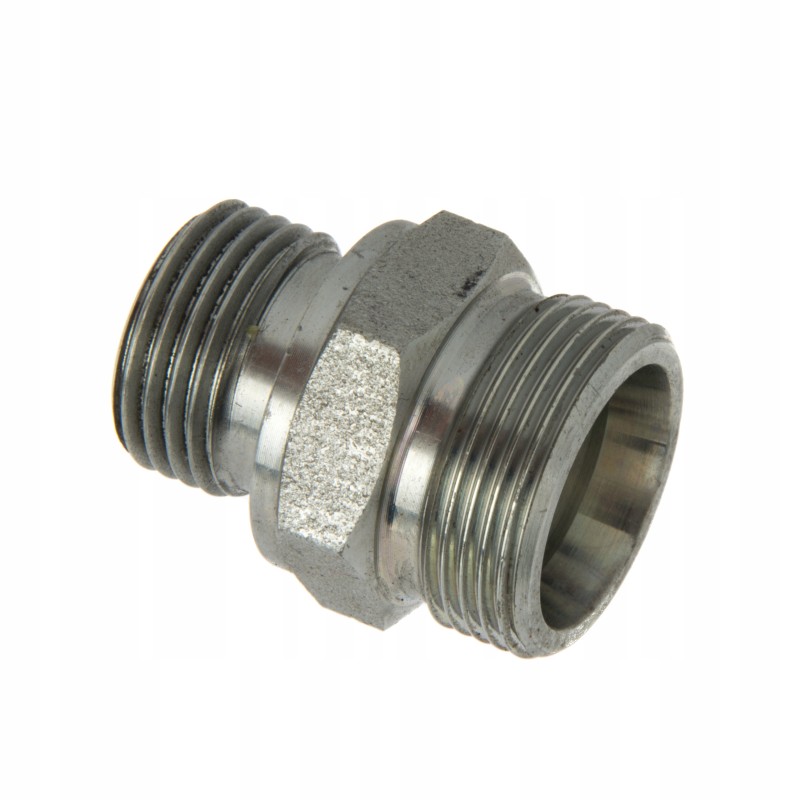 Straight connector nipple x ger m26 x 1 5 18l 1 2 in