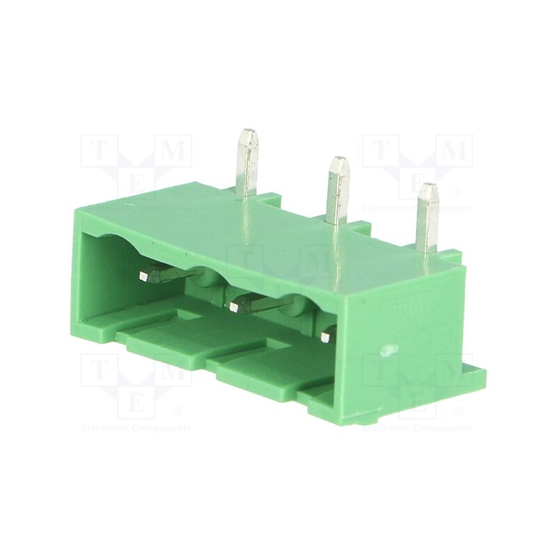 2 pcs x DEGSON ELECTRONICS - 2EDGRC-7.5-03P-14-00A(H) - Pluggable terminal block, Contacts ph: 7.5mm, ways: 3, angled 90°